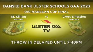 Mageean Cup Final St Killians v Cross amp Passion Wednesday 03 January 2024  Venue The Dub QUB [upl. by Ellinger]