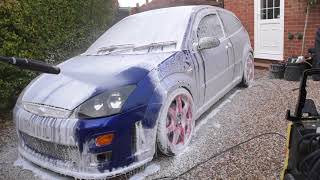 Easy tips for cleaning your car  AWESOME snow foam [upl. by Leitman]