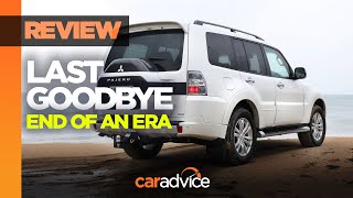 2019 Mitsubishi Pajero Shogun review Farewelling a hero  CarAdvice Drive [upl. by Harms]