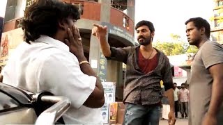 Maari Maari Returns From Jail Scene  Dhanush Best Entry Scene From Movie Rowdy Hero [upl. by Mueller]