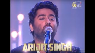 Indias best singer on his highest note  Arijit Singh  Gima Awards 2016 [upl. by Haywood267]