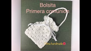 Bolsita Primera Comunión paso a paso muy fácil [upl. by Noseimaj]