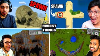 WHEN GAMERS FIND RAREST SEEDS IN MINECRAFT  YesSmartyPie GamerFleet [upl. by Aisetal]