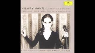 Edward Elgar Concerto for violin and orchestra Hilary Hahn [upl. by Li216]