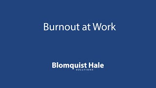 Burnout at Work [upl. by Silado]