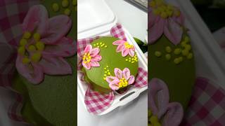 Made bento cake for our subscriber youtubeshorts supportsmallbusiness smallbusiness [upl. by Beal965]