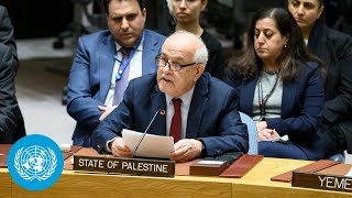 Full IsraelPalestine Resolution Passes in Security Council  Calling for Immediate Ceasefire [upl. by Calandria]