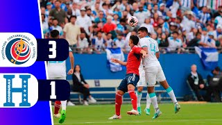 COSTA RICA VENCE 3  1 A HONDURAS POR LA CONCACAF NATIONS LEAGUE  REY DEPORTIVO [upl. by Tayyebeb]