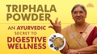 Ayurvedic Gem Triphala Powder for Optimal Digestive Wellness  Ancient Wisdom  Dr Hansaji [upl. by Luben653]