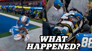 Donald Parham Knocked Unconscious  Doctor Explains [upl. by Rehpotirhc]