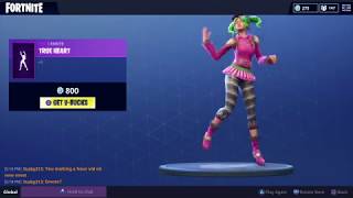 FORTNITE TRUE HEART EMOTE 1 HOUR [upl. by Leahcar]