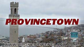 Provincetown MA Above New England [upl. by Zap]