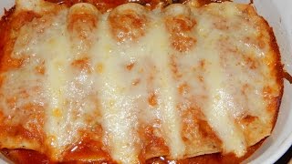 Chicken Enchiladas  Enchiladas de pollo rojas [upl. by Charlotta780]