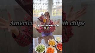 American salad 🥗 2 salads streetfood shortsvideo cooking shorts [upl. by Retniw]