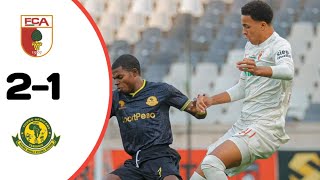 Yanga Vs Augsburg 12 All Goals FIFA Friendly Match Extended Highlights [upl. by Aivlis223]