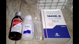 Taxim o syrup  calpol syrup uses dosage and sideeffect [upl. by Annayi76]