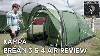 Kampa Brean 3  4 Air Review [upl. by Kan]