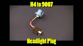 H4 to 9007 Headlight Plug [upl. by Cissy384]