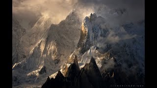 K6 also known as Baltistan Peak  Masherbrum Mountains Karakoram mountain range Gilgit Baltistan [upl. by Samtsirhc]