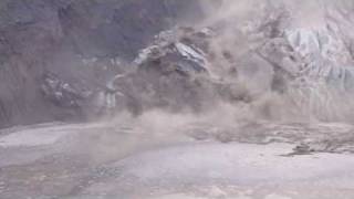 Volcano in Iceland  flash flood from Eyjafjallajökull glacier [upl. by Nylarac]