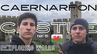 Caernarfon castle Exploring Wales Part 5 [upl. by Nie]