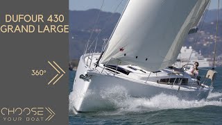 DUFOUR 430 GRAND LARGE  360° Tour [upl. by Enytsirhc]