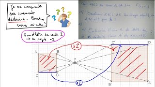 rapport dhomothétie aire 3ème [upl. by Rovelli352]