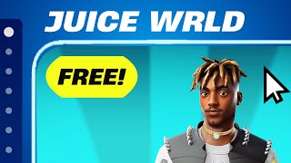 Fortnite’s FREE Juice WRLD Skin REVEALED [upl. by Aralk]