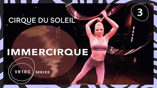 Zumanity Hoops Contortion Act in VR180  IMMERCIRQUE Episode 3  Cirque du Soleil Artist Elena Lev [upl. by Anialam]