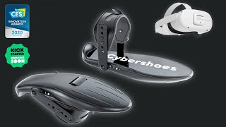 Cybershoes for Oculus Quest  Kickstarter soon  SDK available now [upl. by Siletotsira]