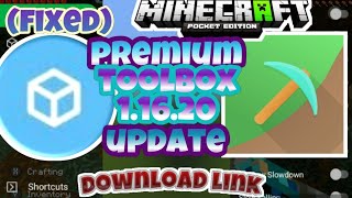 NEW PREMIUM TOOLBOX FOR MCPE 11620 Minecraft Official Nether Update Hack 2020 WORKING [upl. by Hilbert487]