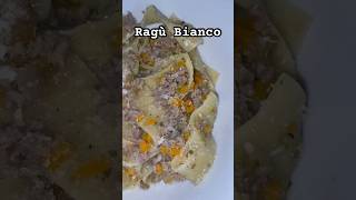 Ragù Bianco  Full recipe on TikTok \ pasta food cooking foodie italianfood [upl. by Mcmurry736]