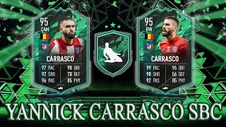 SHAPESHIFTERS CARRASCO SBC FIFA 22 CHEAPEST SOLUTION  NO LOYALTY [upl. by Mackie315]