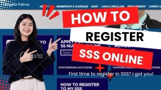 HOW TO REGISTER SSS ONLINE 2024  PAANO KUMUHA NG SSS ONLINE REGISTRATION 2024 [upl. by Sherry]