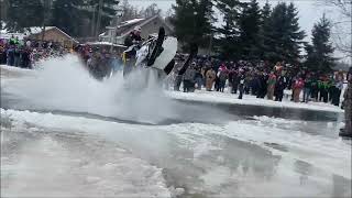 Pickerel Lake Jump In and Water Skipping 2014 [upl. by Maxia]