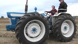 Vintage and Classic Tractors at the Longstock Rally Hampshire England 2024 [upl. by Saidel]