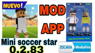 ✅Mini Soccer Star Mod Apk v0283 DineroGema Ilimitado  NUEVO 2024 [upl. by Kliment988]