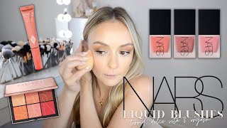 Nars Liquid Blushes Review amp Demo [upl. by Tarah722]