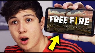 JUEGO FREE FIRE Y GANO MI PRIMERA PARTIDA EPICO FREE FIRE BATTLE ROYALE [upl. by Kliman]