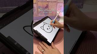 iPad drawing 💕✏️ apple pencil  procreate app  digital art  iPad accessories [upl. by Duggan]