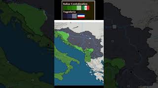 Italian advance in Yugoslavia alt history shorts italy [upl. by Ansilma526]