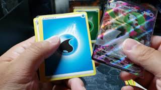 P2 ASMR RELAX Champions Path Elite Trainer Boxes Pins etc Pokemon Card Opening STUDY WITH ME [upl. by Kotta936]