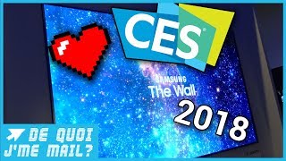 Nos coups de coeur TV et objets connectés du CES 2018 DQJMM 11 [upl. by Iam]