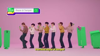 TVC Iklan Tokopedia WIB BTS Januari 2021 WaktuIndonesiaBelanja V Suga Jimin RM Jin JHope Jungkook [upl. by Litsyrk118]