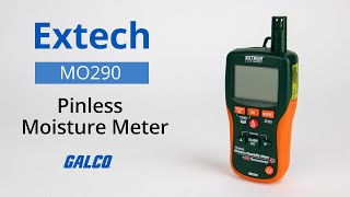 Extechs MO290 Pinless Moisture Meter [upl. by Kyriako]