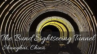 The Bund Sightseeing Tunnel  Shanghai China HD [upl. by Jet]