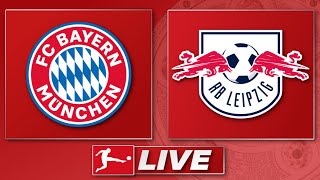 🔴 FC Bayern München  RB Leipzig  Bundesliga Topspiel 23 Spieltag  Liveradio [upl. by Barnum]