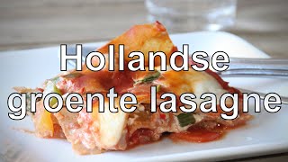 Hollandse groente lasagne recept [upl. by Evadne725]