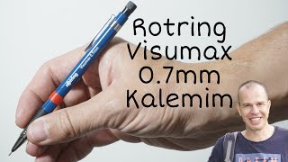 Rotring Visumax 07mm Versatil Kalem aldım Mutluyum Vlog [upl. by Sykleb]