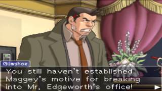 Lets Play Miles Edgeworth Ace Attorney Investigations German NDS Part 4 Raus geschmissen [upl. by Arykat804]